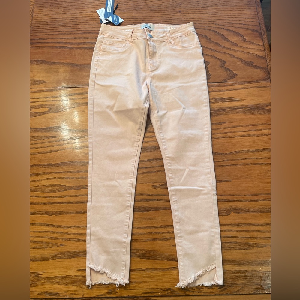 Women's Peach High Rise Jeans